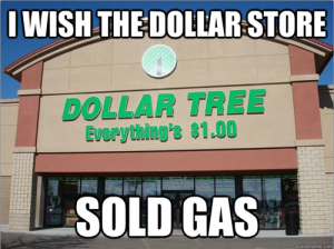 Matchmaker Gas Meme Dollar Store