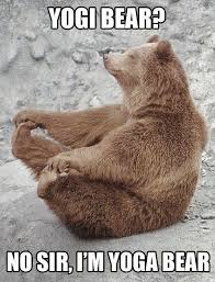 Matchmaker Mary Relaxing Bear Yoga