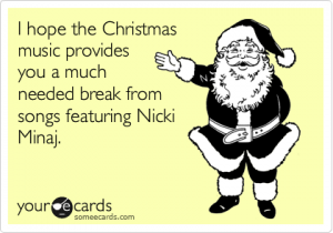 Nicki Minaj Christmas Matchmaker Logistics