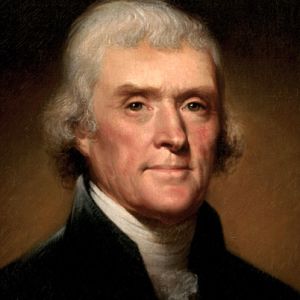 American President Tomas Jefferson